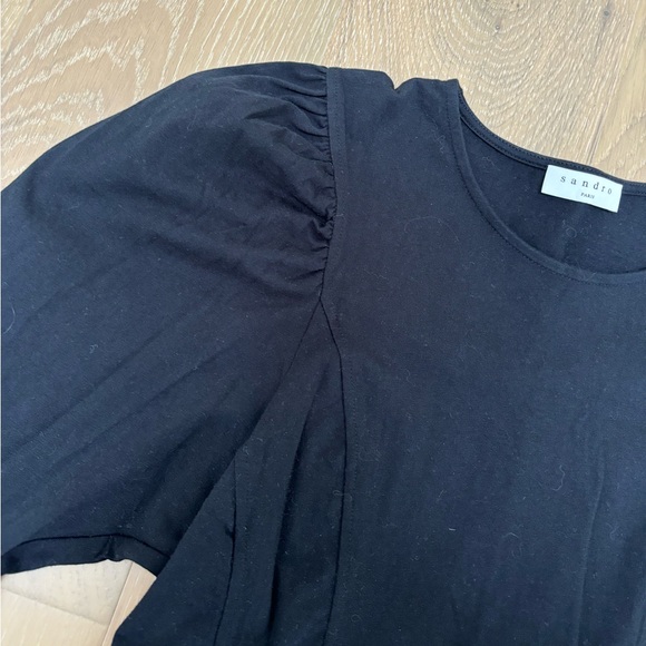 Sandro elevated black shirt - Picture 2 of 3